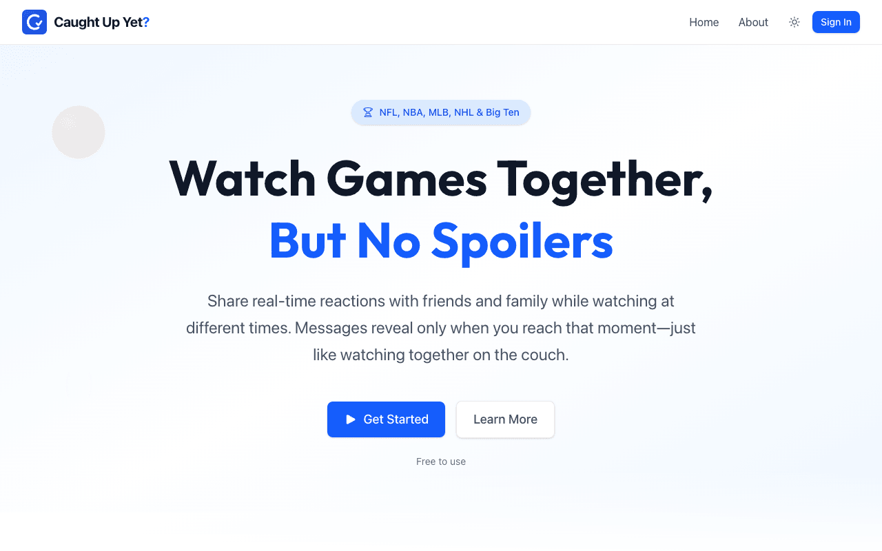 Caught Up Yet screenshot