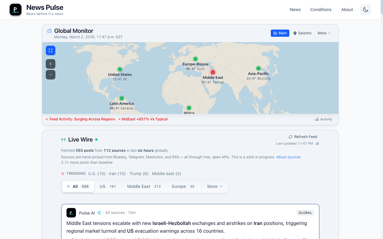 News Pulse screenshot