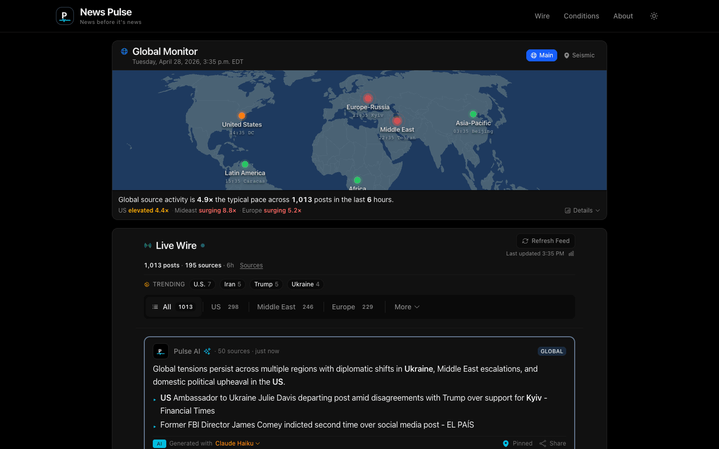 News Pulse screenshot
